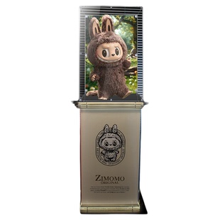 KGBOX用于泡泡玛特zimomo底座labubu大首领亚克力展示盒罗马柱