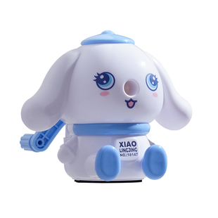 手摇转笔刀卷笔刀小学生专用男孩女孩手动削笔器儿童洞洞铅笔削笔刀自动进铅文具铅笔刀文具用品粗细可调