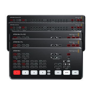 BMD ATEM Mini Pro切换台HDMI4路Extreme8路多机位高清直播导播