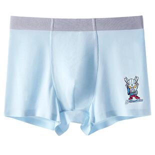 奥特曼男童内裤儿童莫代尔夏季薄款无痕四角男孩纯棉宝宝冰丝短裤