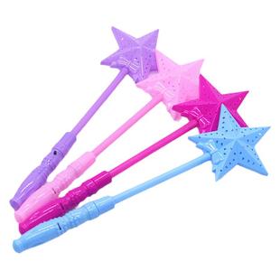 发光演唱会棒子 五角星魔法棒镂空五星棒儿童闪光玩具热销小礼品