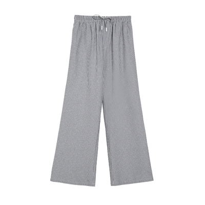 TurnSignal条纹休闲裤女春秋