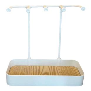 钥匙扣挂件收纳架周边陈列桌面动漫小公仔吧唧立牌吊饰大容量架子