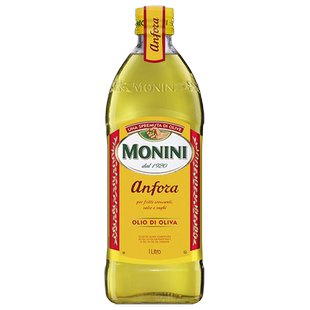 【26年12月到期】意大利原瓶原装进口莫尼尼高温精炼混合橄榄油1L