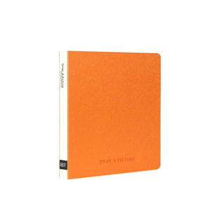 轻听150g双面不透本sketchbook丙烯马克笔速写随身便携平摊小正方