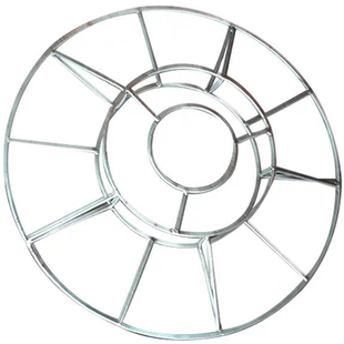 水泥圆形食料槽上支架 铁架 小猪食料槽上支架 限位栏 仔猪补料槽