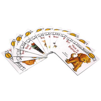 小饼干狗自然拼读12本 英文原版绘本 Biscuit Phonics Fun I Can Read 汪培珽推荐 儿童英语图画书英文版 进口书籍