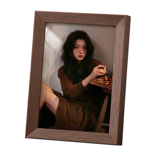 相框空框带玻璃洗照片做成摆台高级感加打印挂墙定制diy8寸7寸6寸
