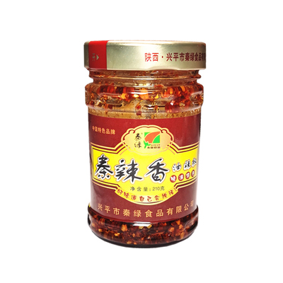 秦绿210g陕西西安辣椒酱