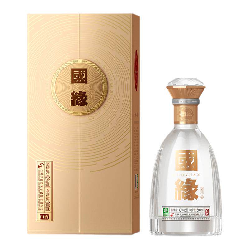 今世缘对开国缘42度500ml高档酒