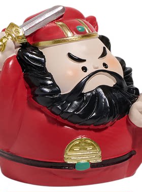 「职场小人退！退！」钟馗玄学办公工位情绪稳定神器车载桌面摆件