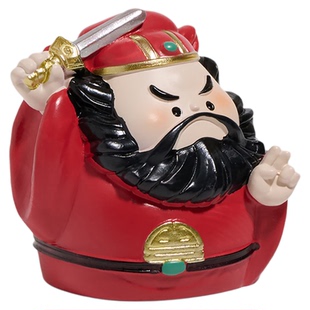 「职场小人退！退！」钟馗玄学办公工位情绪稳定神器车载桌面摆件