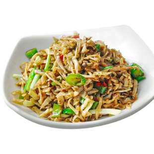 粮安天下卜扁豆丝农家自制老坛腌眉豆角丝曝扁豆角丝坛子菜下饭菜