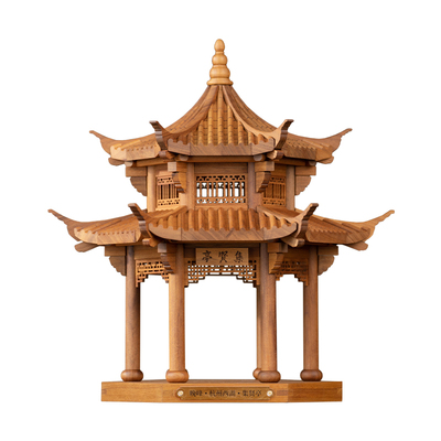 晚峰西湖集贤亭榫卯积木