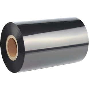 进口全树脂碳带50~110mm*300m 合成纸哑银标签纸专用树脂基碳带