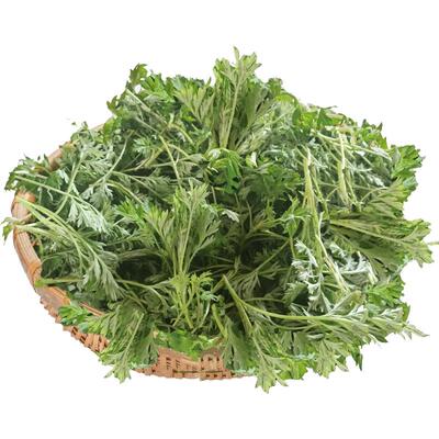 鲜艾草叶艾叶汁青团野生食用艾叶