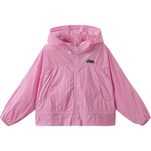 【商场同款】ASICS/亚瑟士儿童26年夏季女童潮流轻薄外套宽松便服