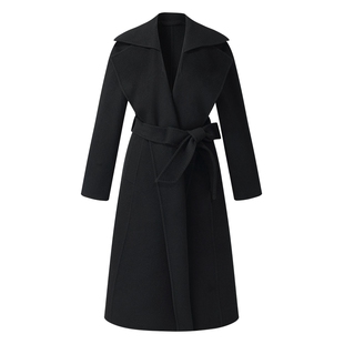 首降|歌莉娅羊毛羊绒大衣女冬季高级感穿搭双面毛呢外套