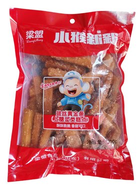 梁盟拔丝馍500g大袋装拔丝黄金条琉璃脆特色零食黄金馍条喜宴甜点