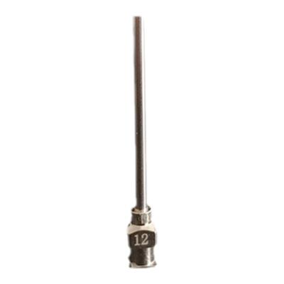 精密不锈钢针头点胶针头平口点胶机针头8-30G一盒12支价 1.5英寸