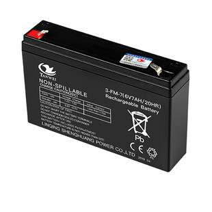 3FM4.5童车电池6V4AH6V4.5ah12V7AH电瓶童车充电器儿童电动车电池