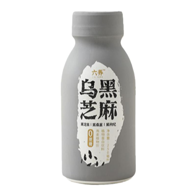 六养乌黑芝麻燕麦饮0加蔗糖0乳糖