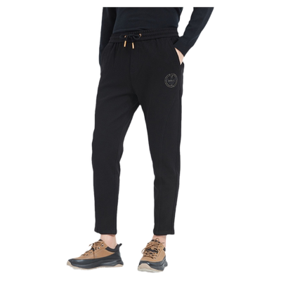 古鲨运动休闲灯芯绒系带松紧裤