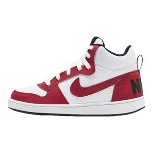 耐克Nike Court Borough Mid白红新年复古中帮运动板鞋839977-103