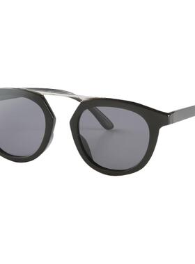 牛角椭圆框金属鼻梁太阳眼镜防UV紫外线精致小脸偏光墨镜眼镜架