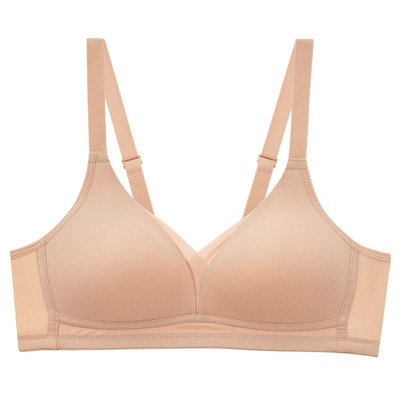 妈妈内衣文胸中老年光面透气大码