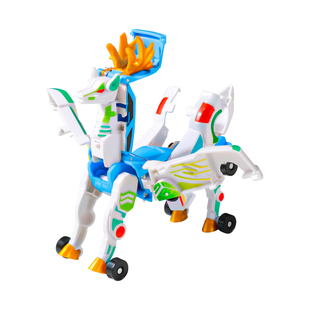 咖宝车神变形汽车金刚玩具磁吸碰撞机器人二合一合体飞马玩具男童