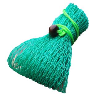 加粗结实胶丝鱼护袋兜小鱼护简易折叠钓鱼渔装大鱼篓大眼便携收口