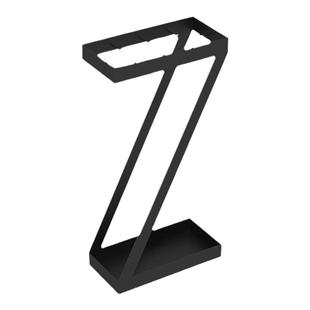 创意复古风入户门口窄款家用小型雨伞收纳架子桶不锈钢放伞置物架