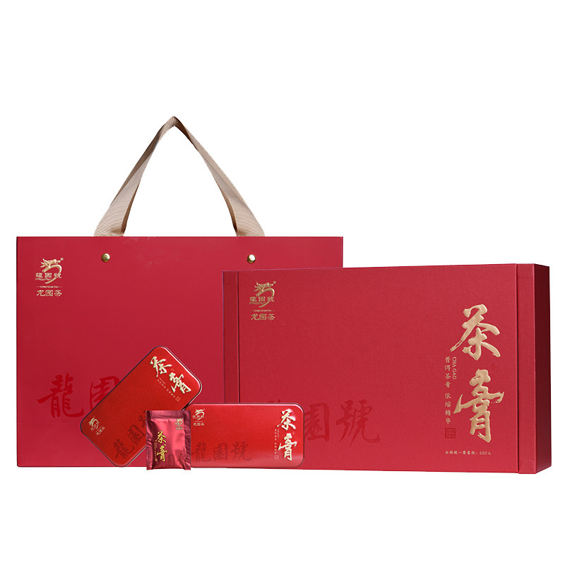 龙园号云南高端礼盒普洱茶膏