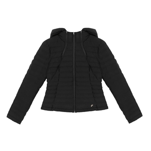 20D柔棉绒羽绒料 半圆原创女装[运动]2025冬季收腰排骨羽绒服女