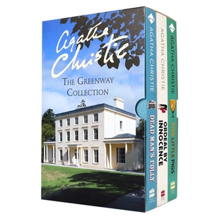 阿加莎作品三册盒装 英文原版小说 Agatha Christie's Greenway Collection 古宅迷踪 啤酒谋杀案 无妄之灾 英文版进口英语书籍