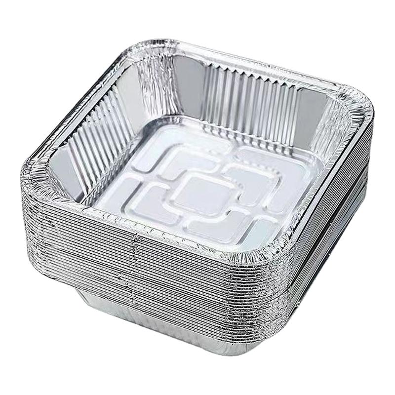 空气炸锅专用锡纸盘方形烤盘