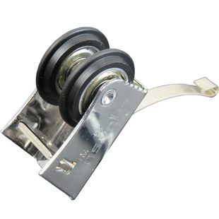 老式推拉门滑轮 移门双排滑轮 浴室衣柜门双排凸轮厨房滚轮双轮子