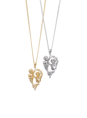 SUMIYAKI美式复古天使梦境项链