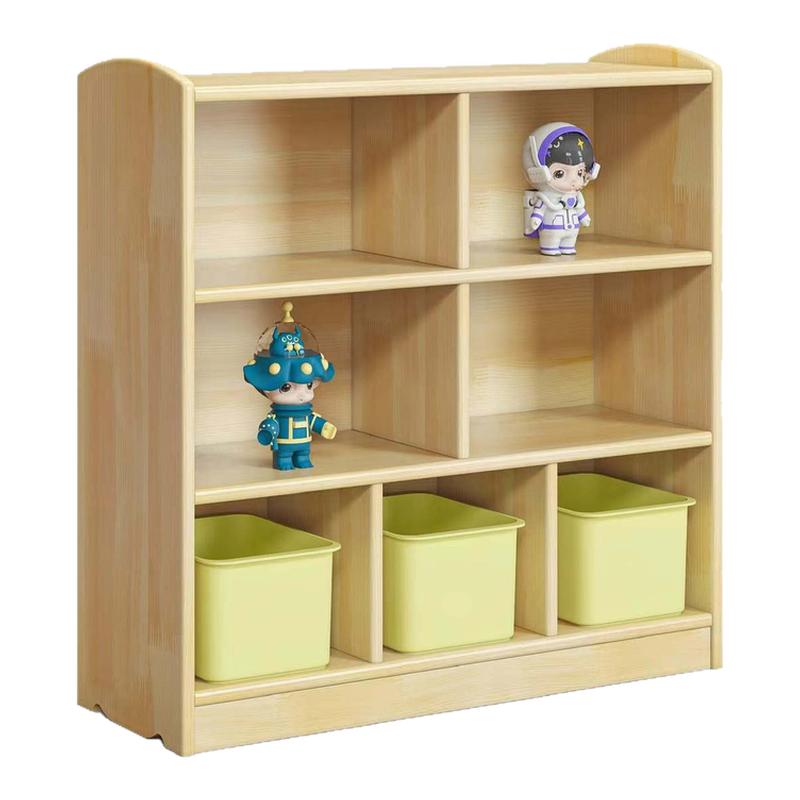 幼儿园早教区角玩具收纳柜储物架