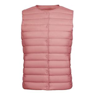 鸭鸭羽绒马甲女2025短款韩版外套