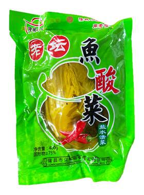 四川泡菜老坛鱼酸菜405g袋装泡酸菜青菜酸菜鱼调料下饭菜可喝汤