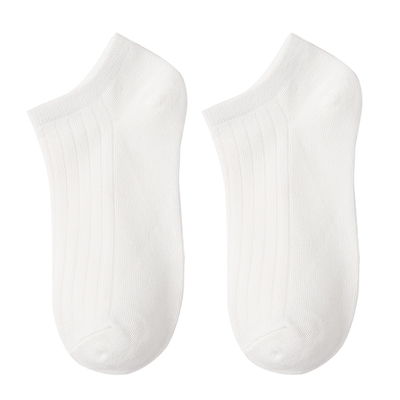 雅鹿日系百搭吸汗四季女船袜