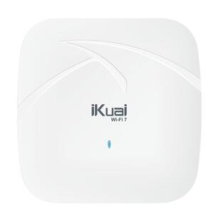 WiFi7吸顶路由器5100兆iKuai爱快ap2.5G千兆端口双频全屋无线wifi覆盖POE/DC供电胖瘦一体无缝漫游WX5100M-DP