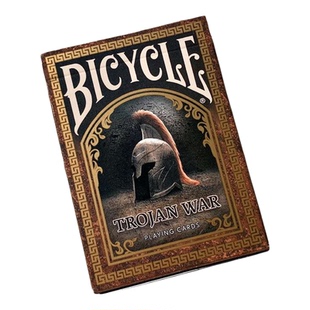 汇奇花切收藏单车扑克牌 Trojan War Bicycle 特洛伊之战单车牌
