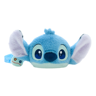 zoobies迪士尼玩偶毛绒斜挎包路西法女生圣诞生日礼物史迪仔包包