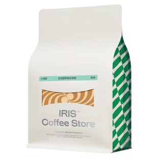 IRIS咖啡大满贯冠军拼配拉花冠军刘强出品深烘咖啡豆美式拿铁227g