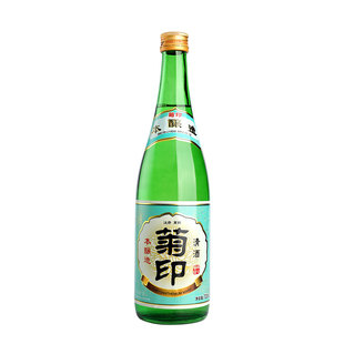 菊印本酿造180ml日式清酒烧酒低度酒日式米酒国产清酒女士酒洋酒