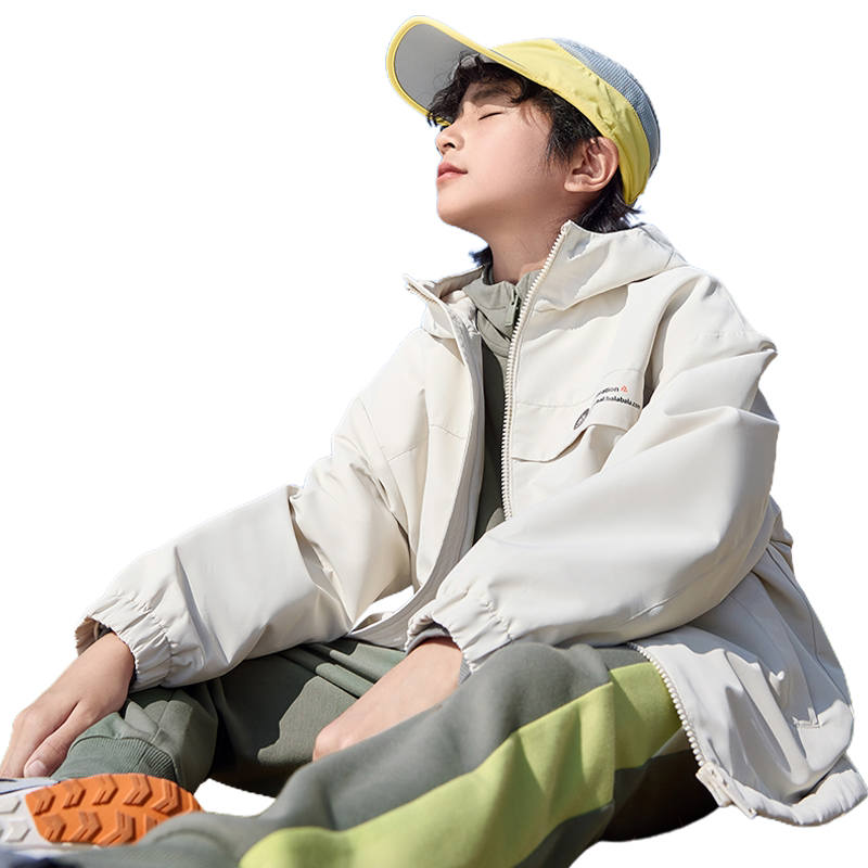 巴拉巴拉男童加绒外套春秋款