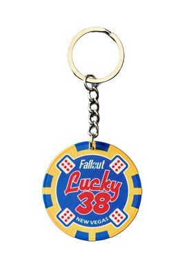 辐射幸运lucky38号赌场筹码挂件